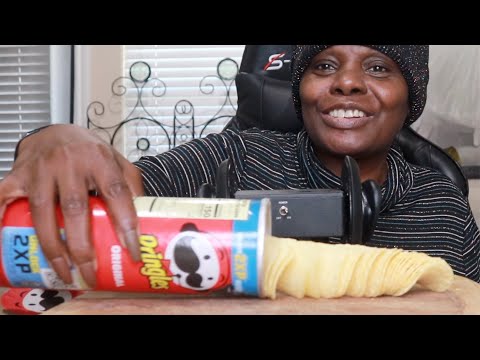 PRINGLES ASMR EATING SOUNDS