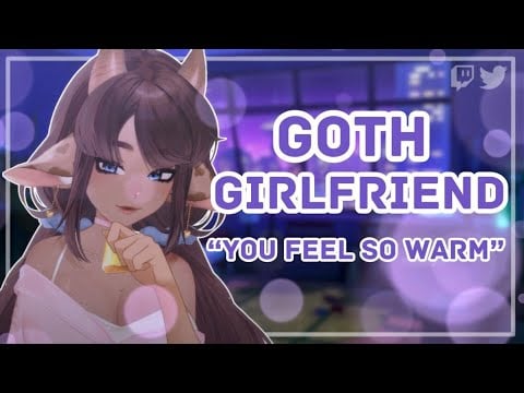 [F4A] Your Goth Girlfriend Admits She's Secretly a Vampire [Confession] [Cuddling] [Kissing]