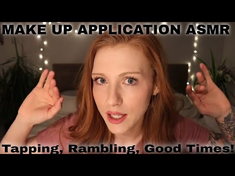 Makeup Sounds ASMR, Makeup Application ASMR, Make up ASMR, Tapping ASMR, Makeup Tapping ASMR, Ramble