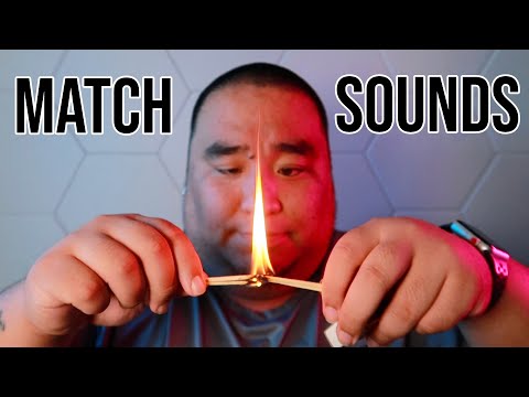 ASMR | Match Lighting and Fire Sounds 🔥💤