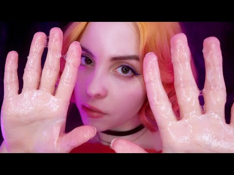 АСМР ЗВУКИ РУК 🤗 (Влажные, Сухие, Липкие, Масло)/ASMR HAND SOUNDS DRY STICKY WET