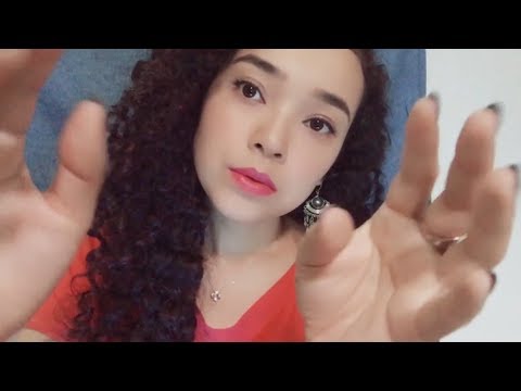 ASMR Hand Movements, Sons de boca, Sussurros e Sons da Natureza🍃🦗