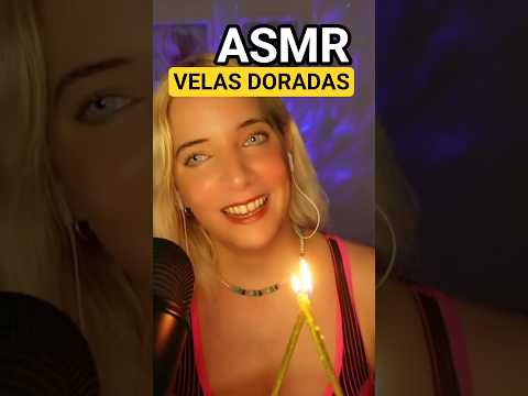 ASMR VELAS DORADAS PARA DORMIR #asmr