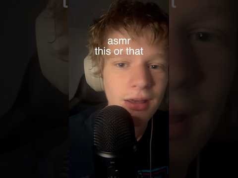asmr this or that #asmr #sleep #relax