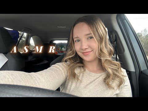 ASMR| catchup sesh in my new car 🚘☀️