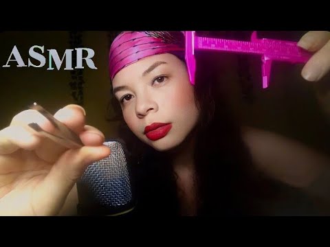 ASMR: FAZENDO SUA SOBRANCELHA DELICADAMENTE ATÉ QUE DURMA 😴