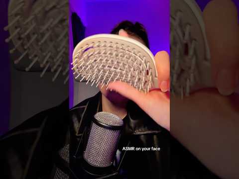 ASMR on your face 💆‍♀️ #asmr #asmrshorts #asmrvideo #personalattention