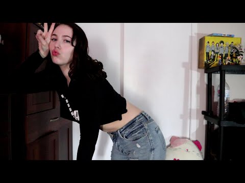 Trying on my old summer cloths [soft spoken]