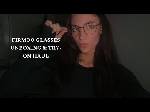 OLD SCHOOL ASMR {UNBOXING MY NEW FIRMOO GLASSES} 🤓