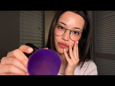 ASMR Makeup Artist Does Your Skincare and Makeup Personal Attention Ear to Ear Whispers 😴✨