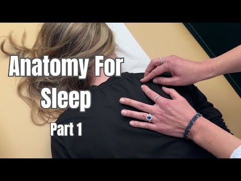 ASMR Anatomy for Sleep | Soft Spoken Gentle Palpation (Head, Neck & Arms)