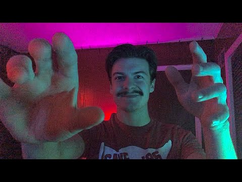 [ASMR] Psychedelic Hand Movements | Slight Mouth Sounds