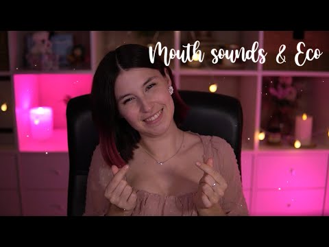 ASMR | Mouth sounds con eco y ballenitas | BlueYeti