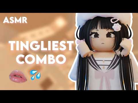 ASMR ★ best trigger combo 🎀 mouth sounds + tongue swirls & kisses