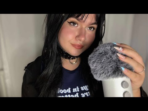Can’t Sleep? ASMR 💚 (whispering, personal attention, hand movements, mouth sounds, tapping +)