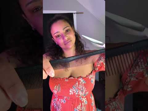 Quick ASMR Trim at the Hair Dresser Roleplay (accent)