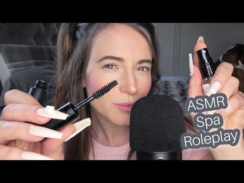 ASMR - Facial Roleplay (Improv style) Pampering You (Petit Vour April 2022)