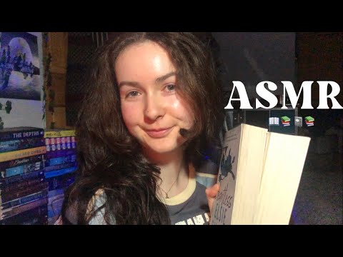 Trying ASMR for the first time | book triggers