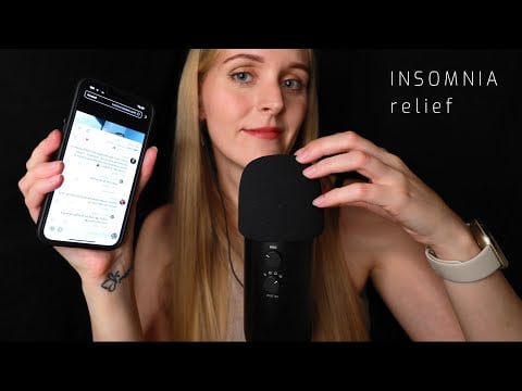 Whispering TikTok Comments for Insomnia 😴  ASMR Sleep Advice from My Followers