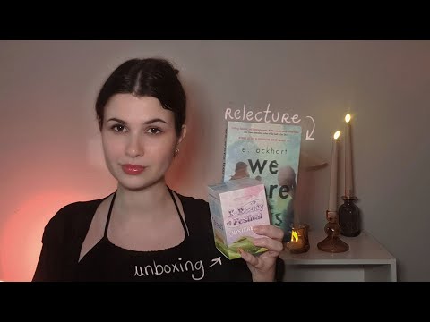 ASMR Fr- Du blabla et un unboxing pour mon retour et pour vous endormir!!! (soft-spoken)