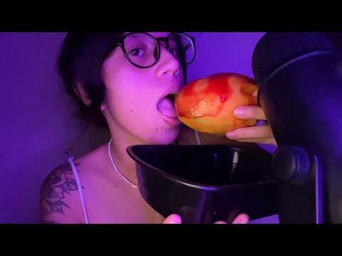 ASMR con manguito caribeño 🥭 