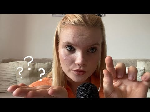 ASMR doing your INVISIBLE makeup | personal attention, mouth sounds, imaginary products 💄