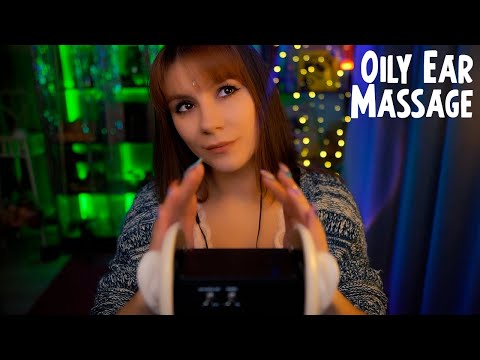 ASMR Oily Ear Massage 💎 No Talking, Resident Evil Remake Save Room theme