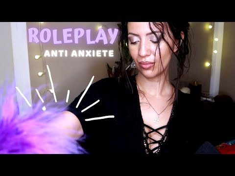 💤 ROLEPLAY ANTI CRISE D'ANXIETE - respiration guidée, attention personnelle