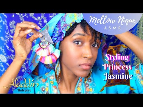 ASMR Disney Princess Jasmine - Personal Stylist visit for Aladdin movie premiere