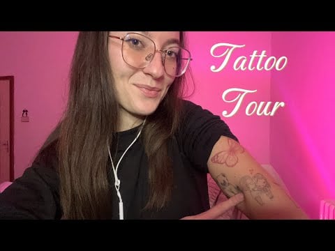 TI MOSTRO TUTTI I MIEI TATUAGGI IN ASMR 