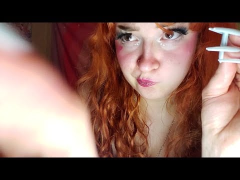 ASMR Lens Tapping with SUPER Long Nails