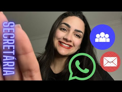 ASMR CASEIRO | Secretária Digitando 👩‍💼 | Sons de Teclado e Sussurro Relaxantes