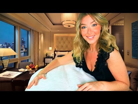 ASMR MASSAGE | Private Hotel Room Personal Full Body Massage *Ft Realistic Binaural Lotion Sounds*