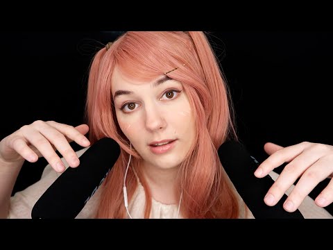 ASMR Warm Breathy Whispers (w/ Left Side, Right Side, Rawr, So Sleepy)