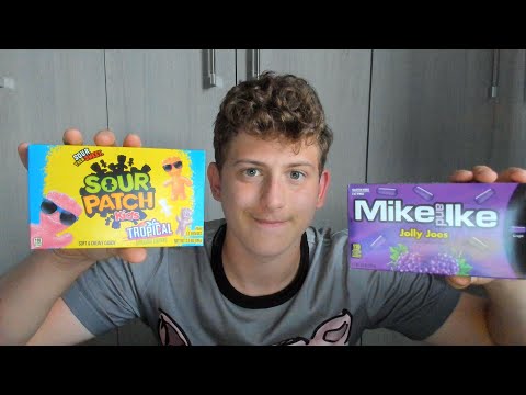 ASMR Eating American Candy 🍭