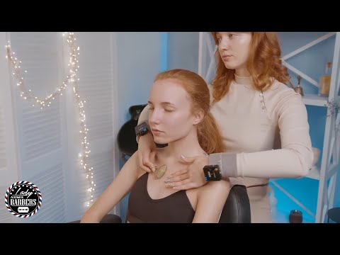 Silky Soft ASMR Massage by Barber Lady Angelica for Skinny Girls