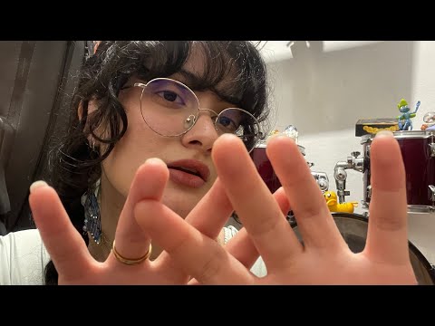 ASMR CASEIRO: TAPPING NA TELA / LENTE, PINCEL E SONS DE BOCA