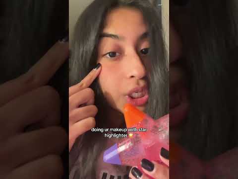 DO U LIKE UR CUTE MAKEUP #asmr #lofiasmr #asmrmakeup #tappingsounds #tappingasmr #asmrtriggers