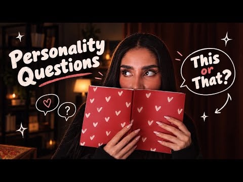 Persian ASMR | با انتخاب هات شخصیتت رو لو بده 👀(Personal Questions)