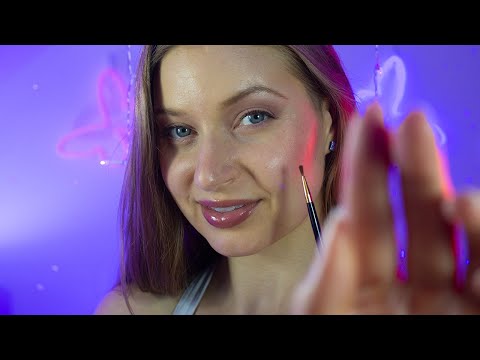 ASMR 🪄Tracing Your Face & Mine 💜