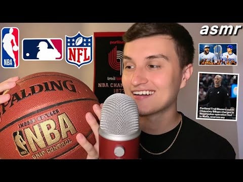 ASMR | Whisper Ramble about All Things Sports (nba, nfl, mlb World Series)