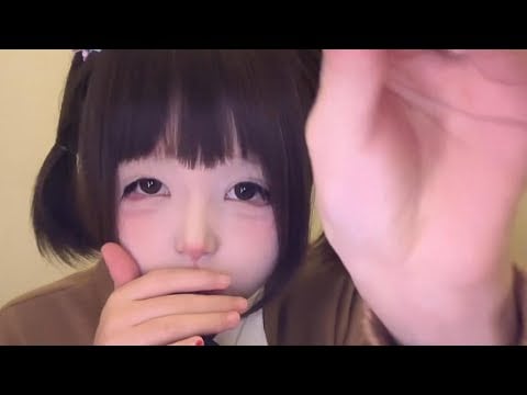 Cute Girl Stroking Mic Close-Up | Comforting ASMR for Sleep