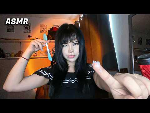 ASMR spit painting con vaselina