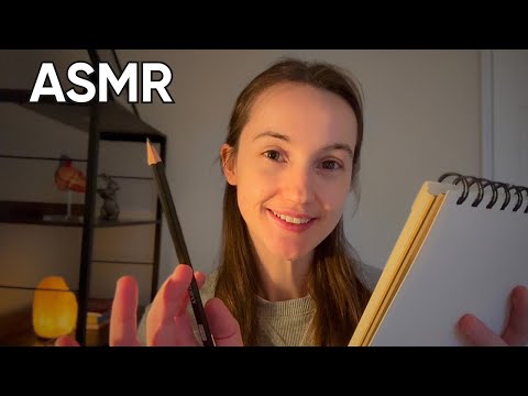 ASMR Precision Sketching You Roleplay