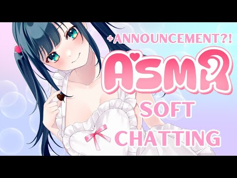 【ASMR 3Dio】Soft Chatting with Softest Angel + Announcement!!!