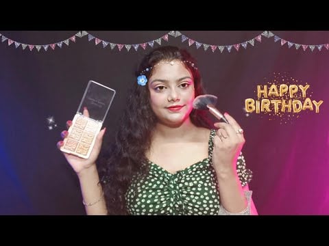 ASMR | Doing My Birthday Makeup | 💄😍