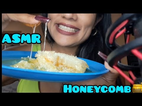 ASMR |PANAL DE MIEL 🍯 | HONEYCOMB🐝 #notalkingasmr #relaxingsounds #sonidosrelajantes