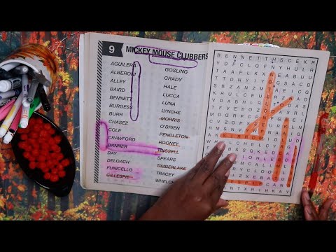 ASMR Word Search With Cheetos Sounds