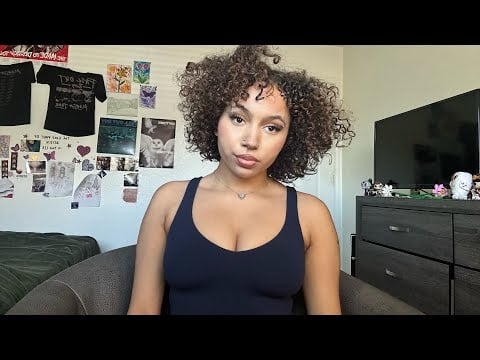 soft spoken ASMR with glass tapping