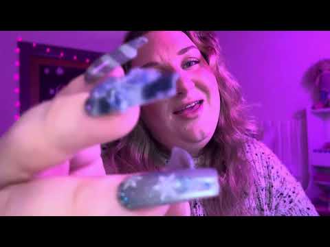 ASMR | Nail Nibbling & Affirmations 💗